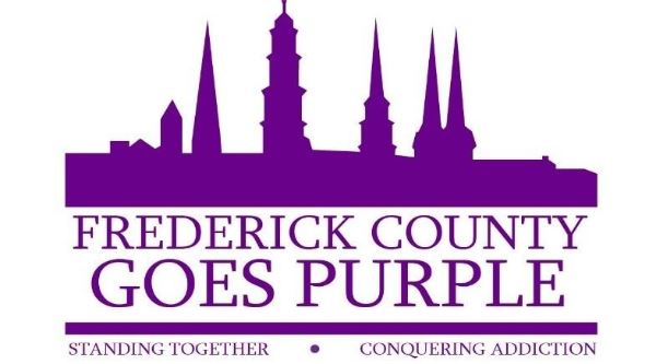 Frederick County Goes Purple Logo