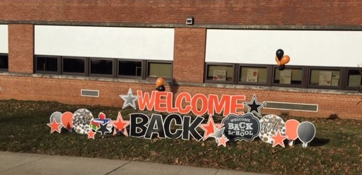 Welcome back at Middletown Middle