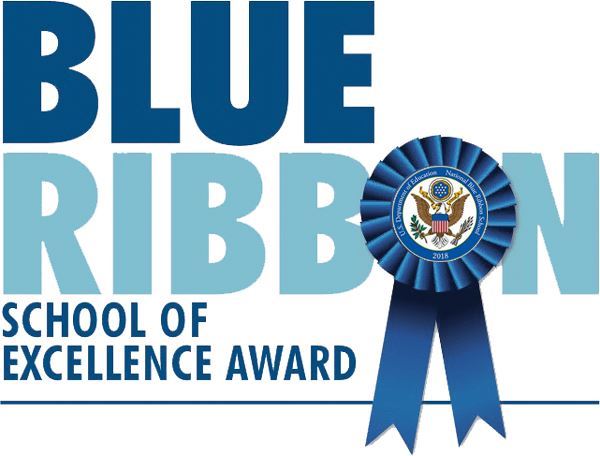 Blue Ribbon School of Excellence Graphic