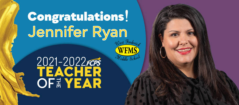 Jennifer Perez Ryan is the FCPS Teacher of the Year